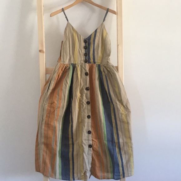 Japna Dresses & Skirts - 3/$15 Cotton striped summer dress